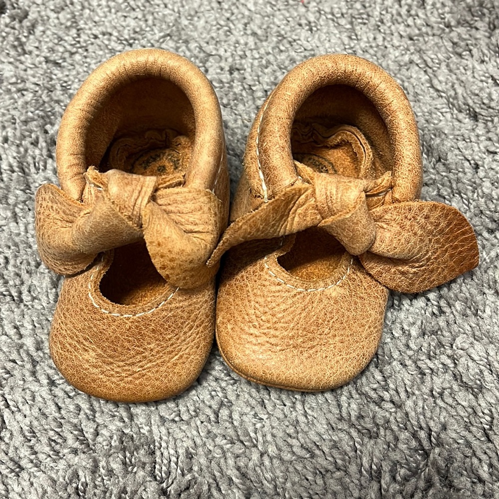 Freshly picked baby moccasins